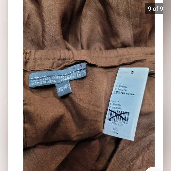 Anthropologie Flounced Maxi Dress Size 18 - Picture 8 of 8